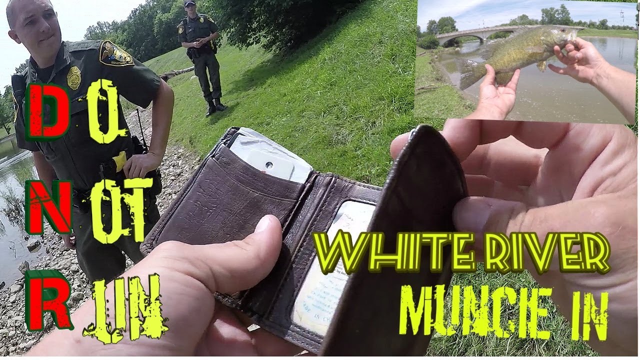 DNR and Smallmouth- Do Not Resist (White River Muncie, IN) - Exploring Indiana Bass Fishing