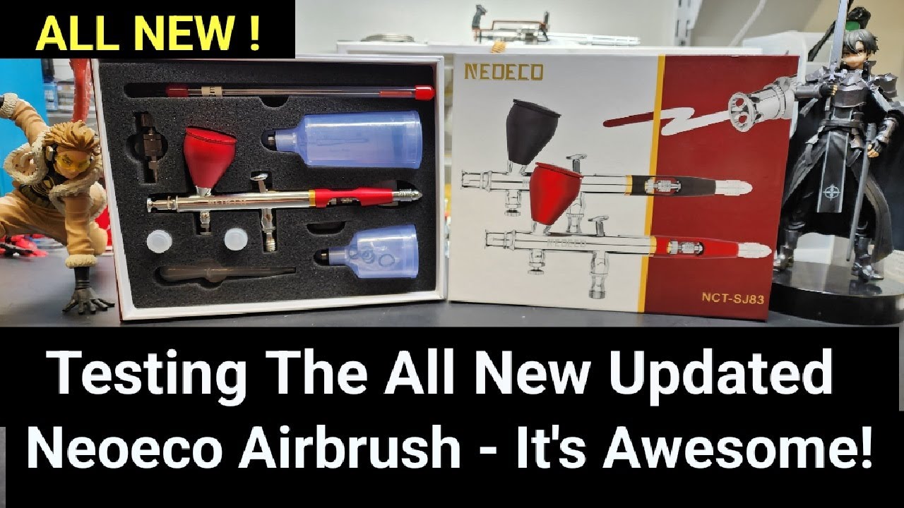 Testing The All New Updated NEOECO Airbrush - Great $40 Airbrush