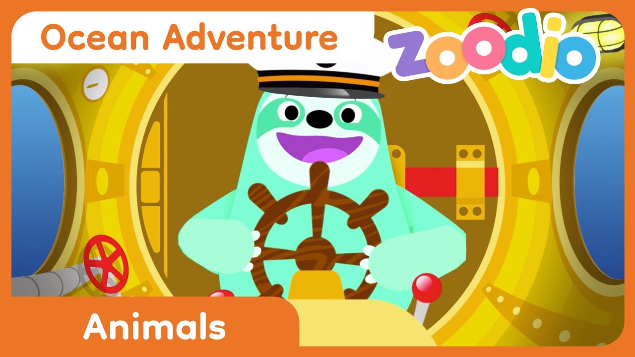 Ocean Adventure | Underwater Animals Music for Kids
