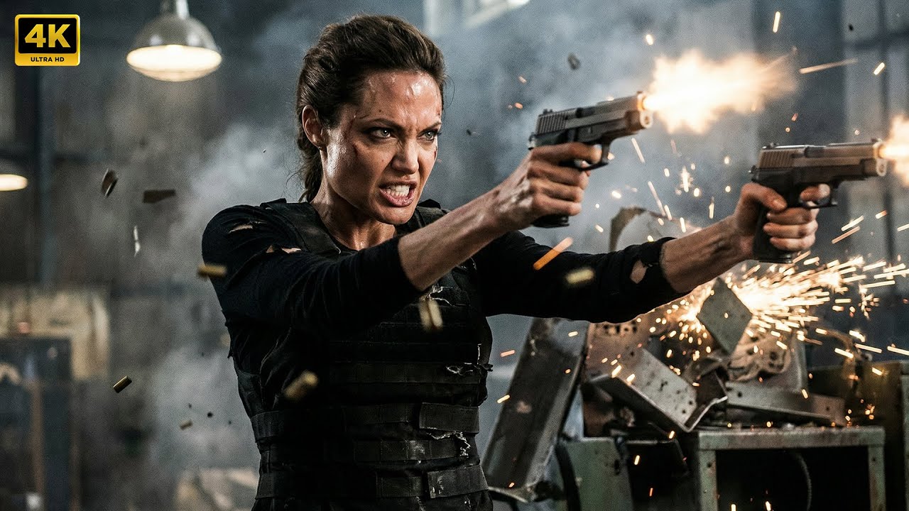 SECRET AGENT : Angelina Jolie | New Action Movie Concept AI 2025 | Full Movie 4K #actionmovies
