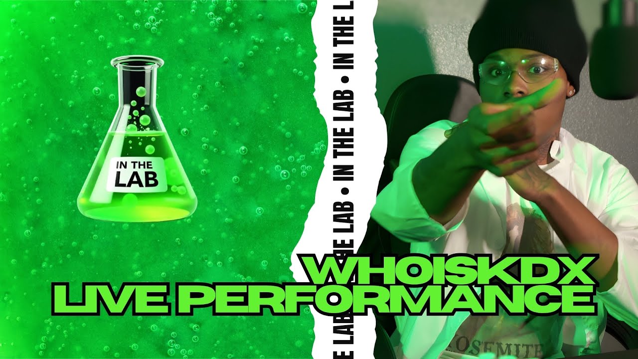 WHOISKDX– “My Swag” | InTheLab (Live Performance)