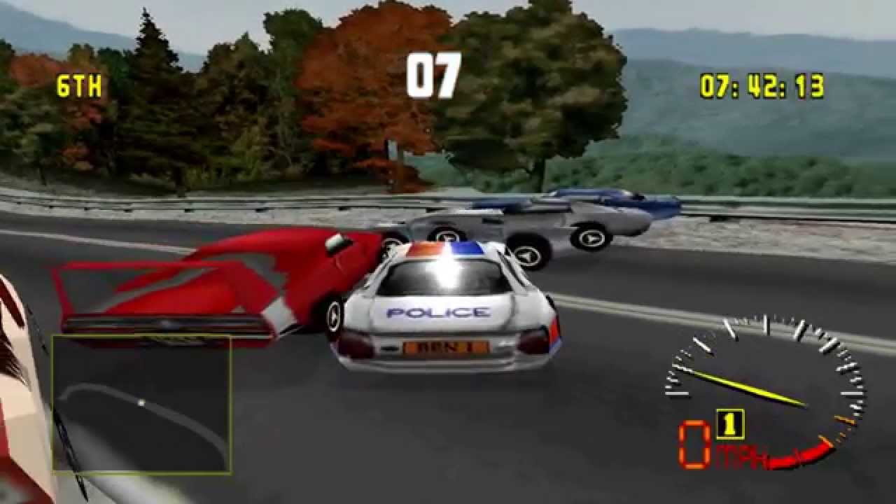 Test Drive 5 Demo - End of Race Glitch