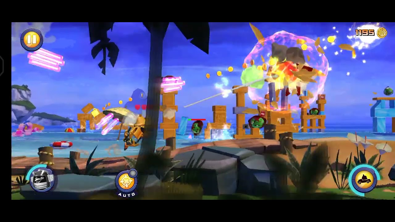 Angry Birds Transformers game 2014 Chuck and Bomb best friends part 2