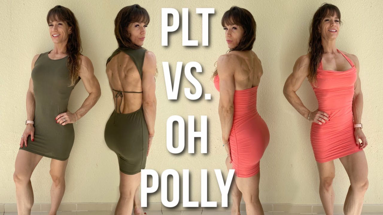 PRETTY LITTLE THING VS OH POLLY | Bodybuilder Try On Haul!