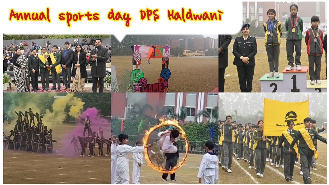 Umang Annual Sports Day: A Glimpse into DPS Haldwani's Athletic Spirit
