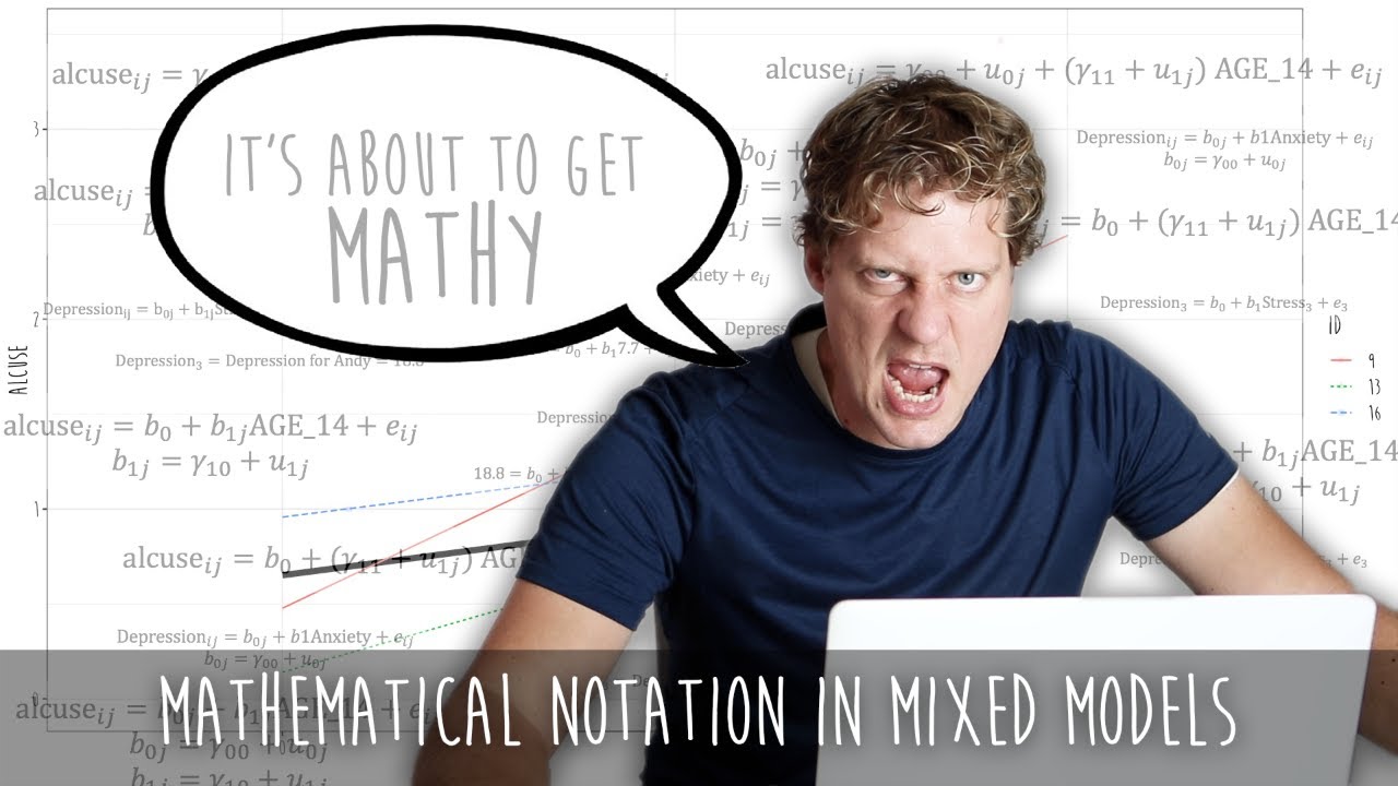 Mixed Model Notation - A Simple Explanation