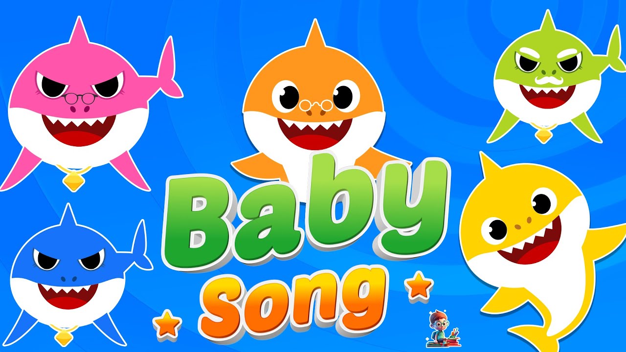 Baby Songs :- Finger Family  - Colors - baby Sharks🌟