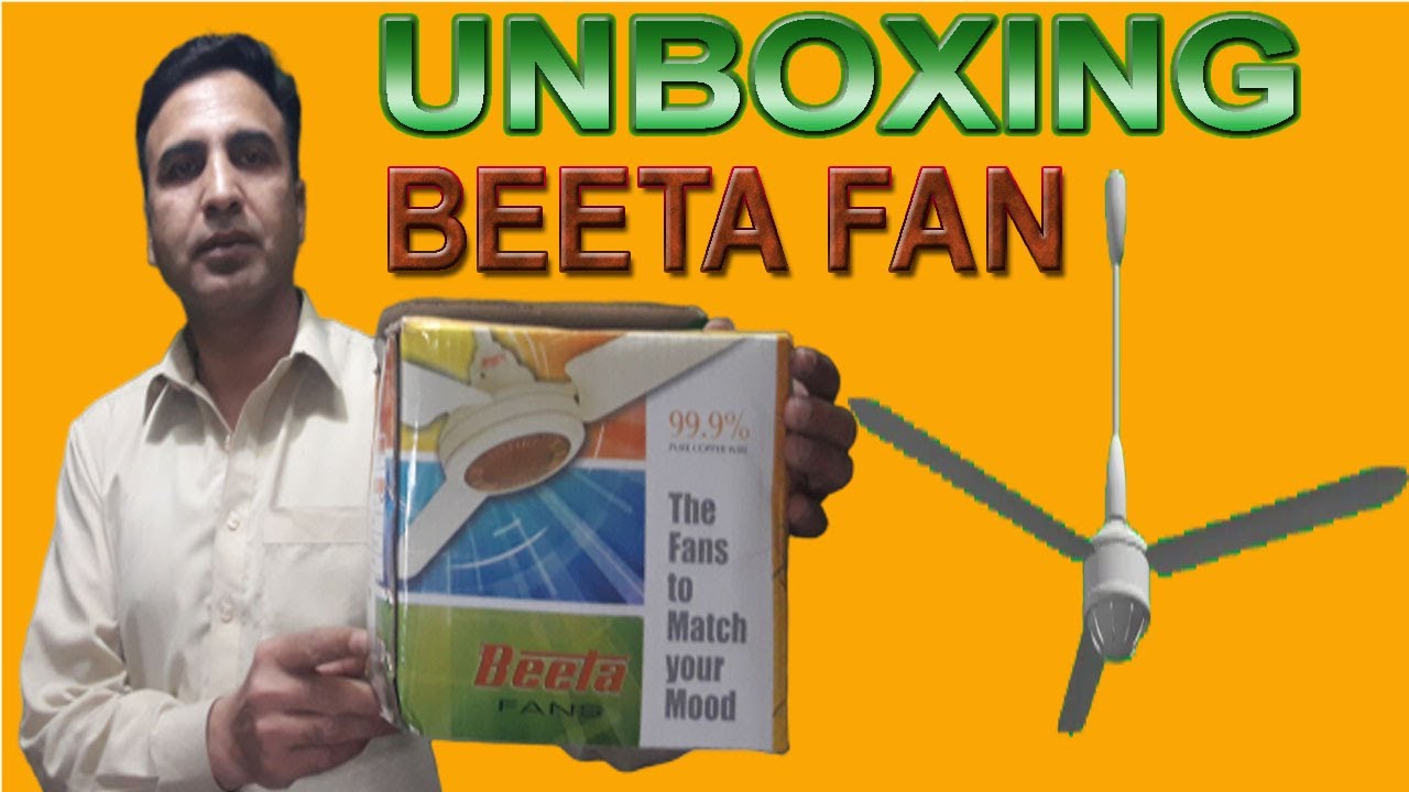 Unboxing Beeta Fan | Top1 Industry Gujranwala | Beeta Fan Price