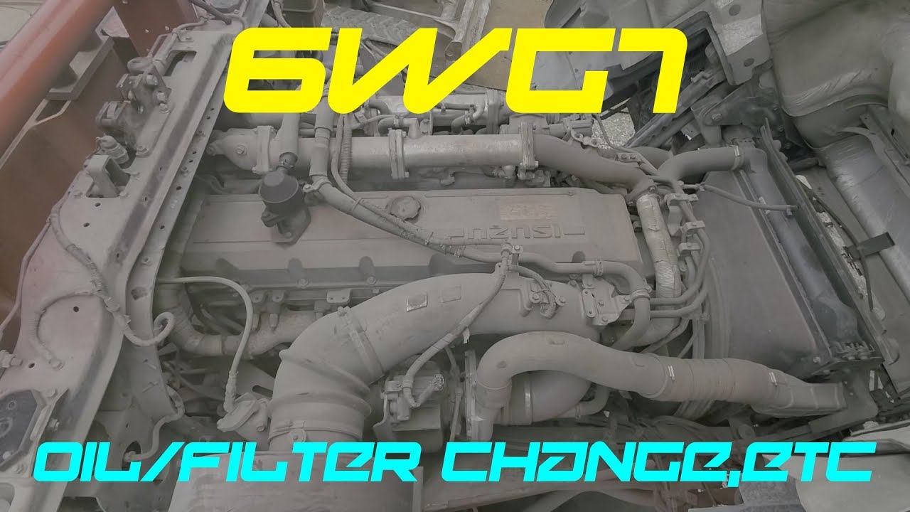 X22Vlog Ep.1: Isuzu 6WG1 engine maintenance/service