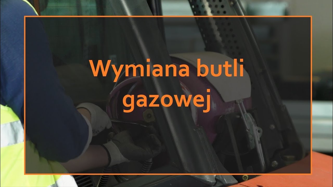 Jak wymienić butlę gazową w wózku widłowym? Egzamin UDT