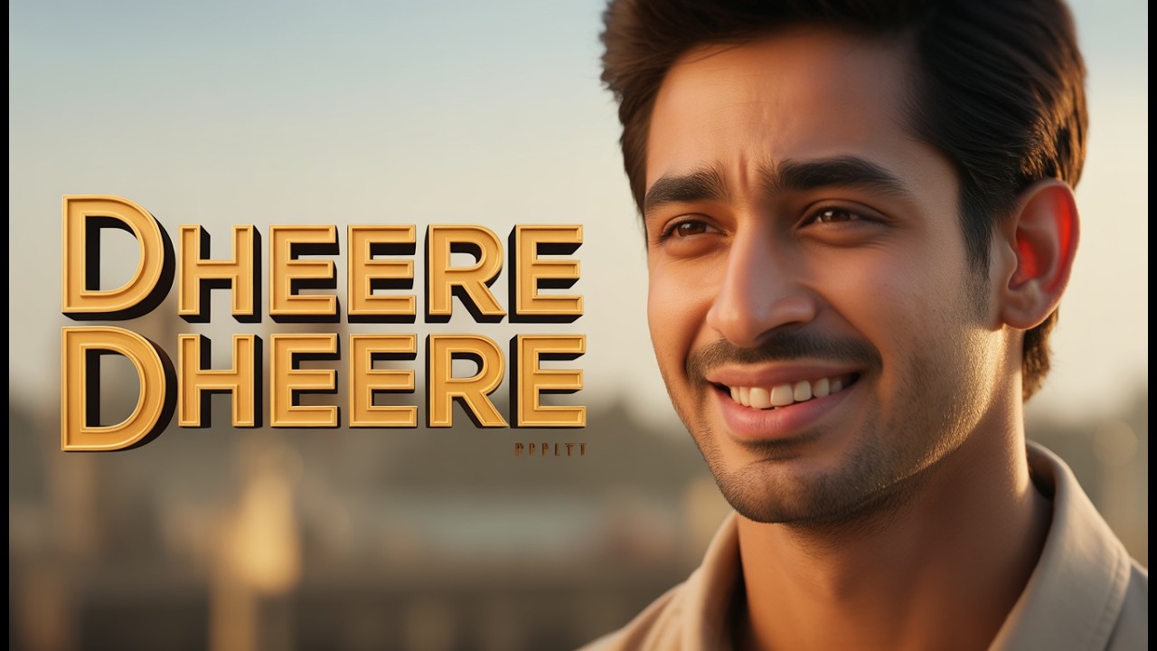 Dheere Dheere | Bollywood Romantic Song | Male Version | AI Generated | Copyright Free ❤️