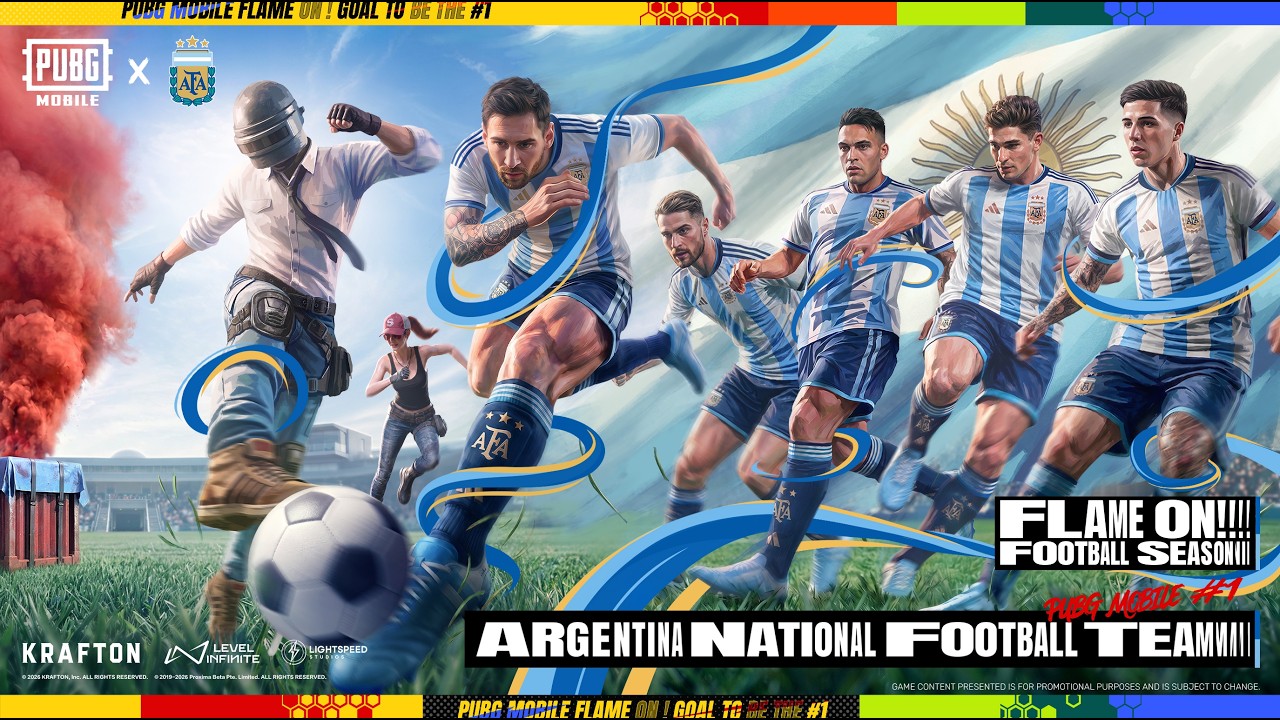 Flame On! Argentina Is Here 🇦🇷⚽️