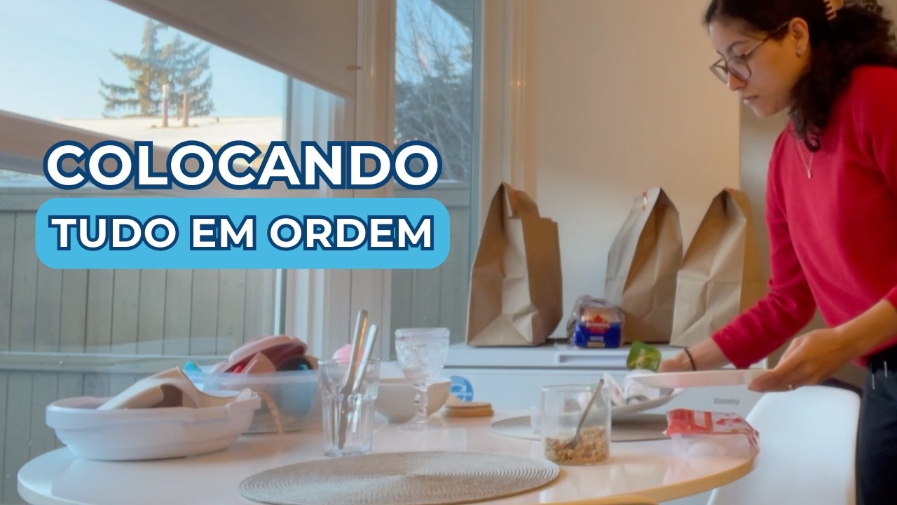ROTINA DA MANHÃ ORGANIZANDO A CASA | VLOG DE ORGANIZAÇÃO