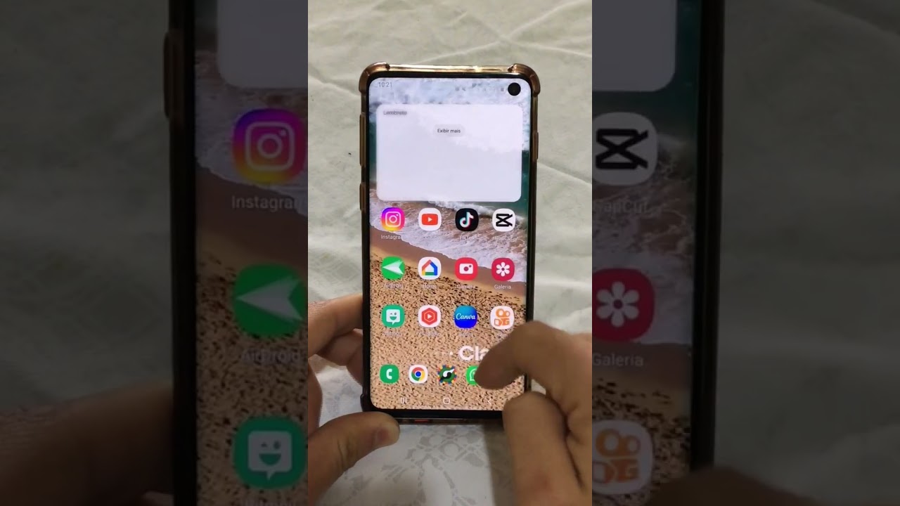 Atalho da Samsung