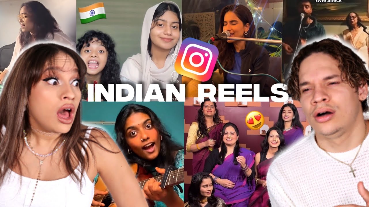 Indian Instagram REELS are MAGICAL! Latinos react to Viral Indian Reels