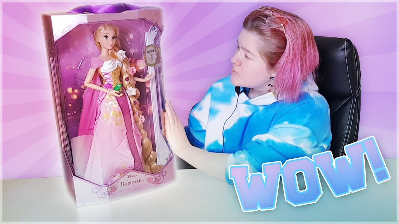 Giga lalka Roszpunka!! 43CM!! Disney store! HIT czy KIT?!