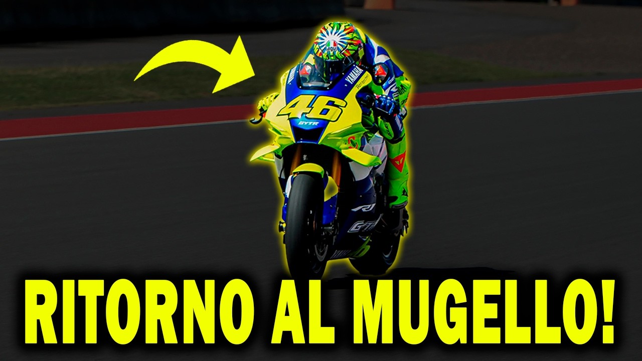 INCREDIBILE VALENTINO: a 46 anni può ottenere una WILD CARD per correre al Mugello dopo 5 ANNI!