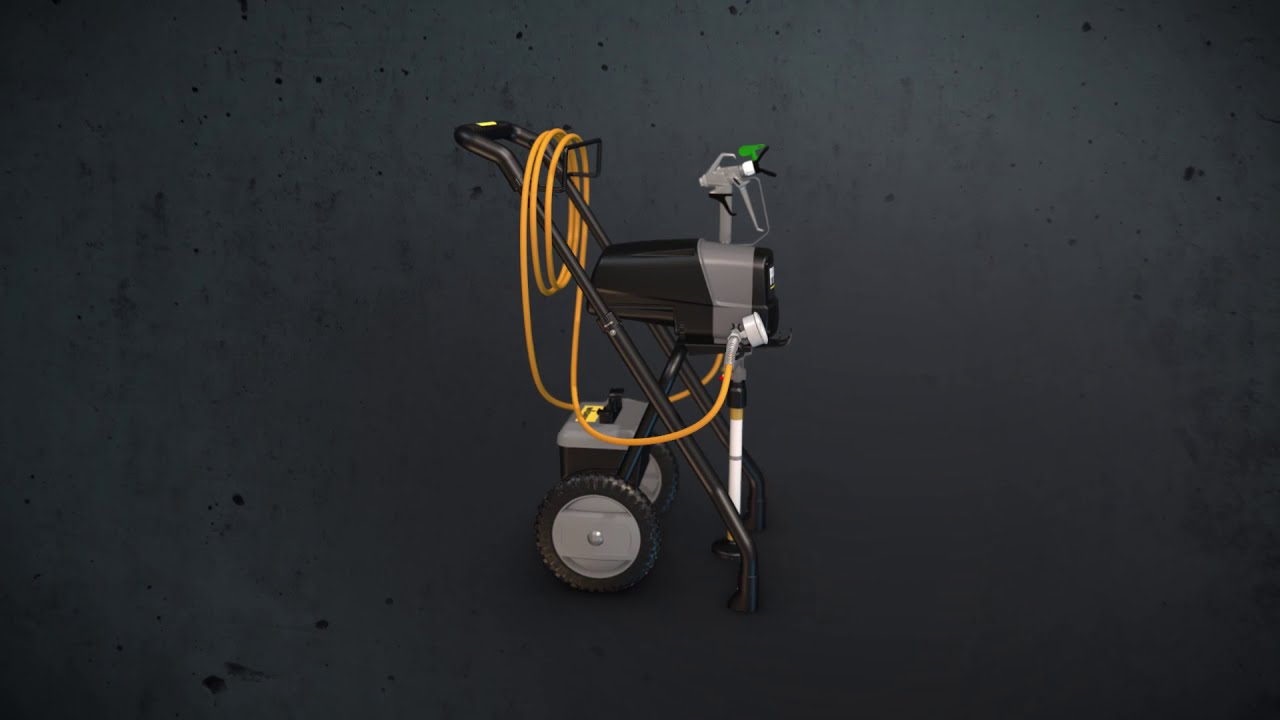 De PowerPainter 90 Extra HEA op kar of SKID versie
