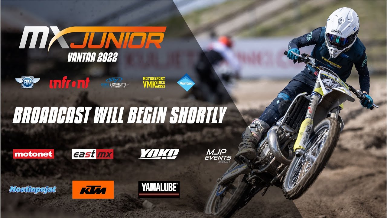 FIM JUNIOR MOTOCROSS WORLD CHAMPIONSHIP VANTAA 28.8.2022