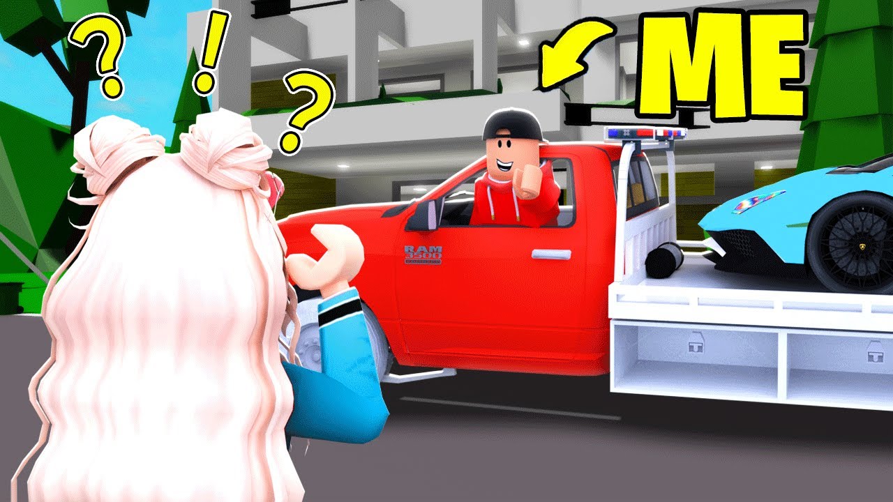 I Became A TOW TRUCK DRIVER In Brookhaven.. (Brookhaven RP)