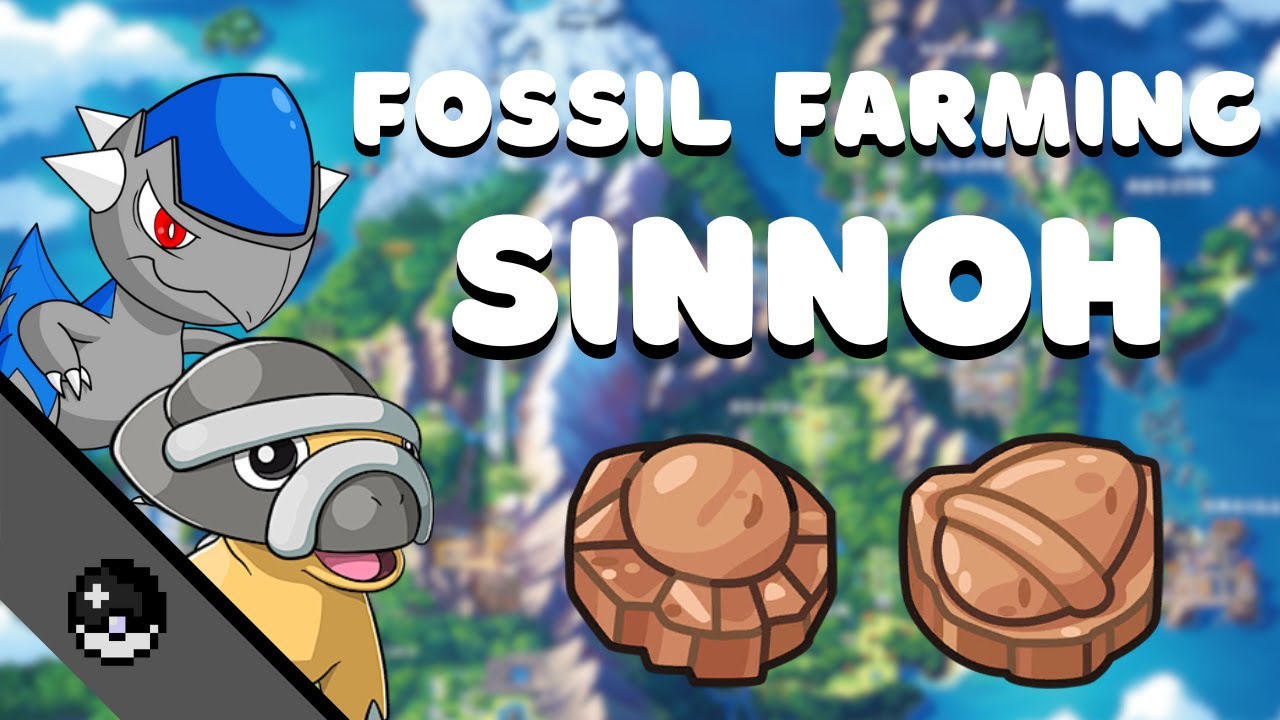 INFINITE Fossil Farming in PokeMMO ~ Sinnoh Edition (Skull & Armor Fossil Location)