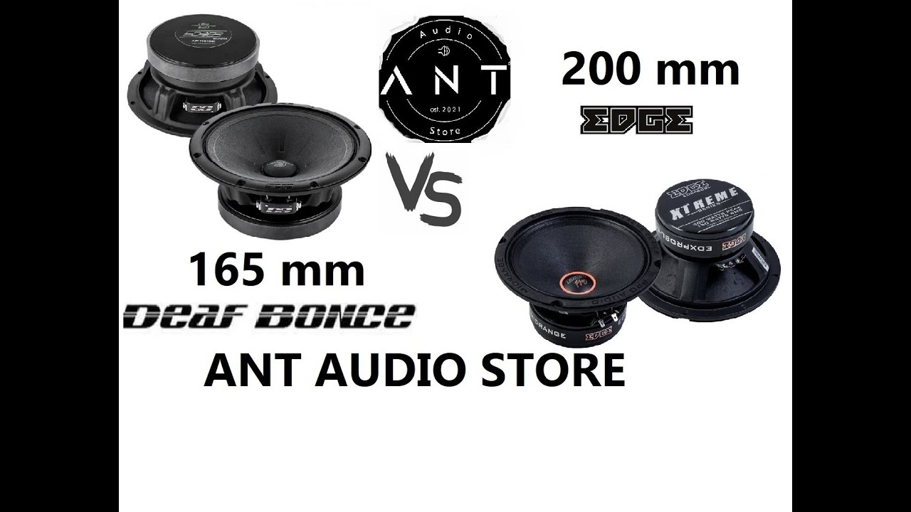 DEAF BONCE APOCALYPSE AP M61SE vs EDGE EDXPRO8L-E9 - Sound test !