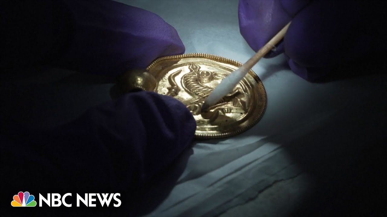 Norwegian man discovers rare gold treasure after buying metal detector