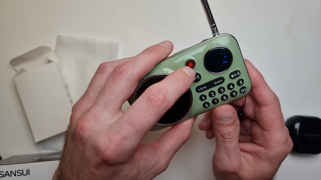 FM Radio SunSui F21 / gb t13837 Радіо з AlieXpress Огляд, розпаковка