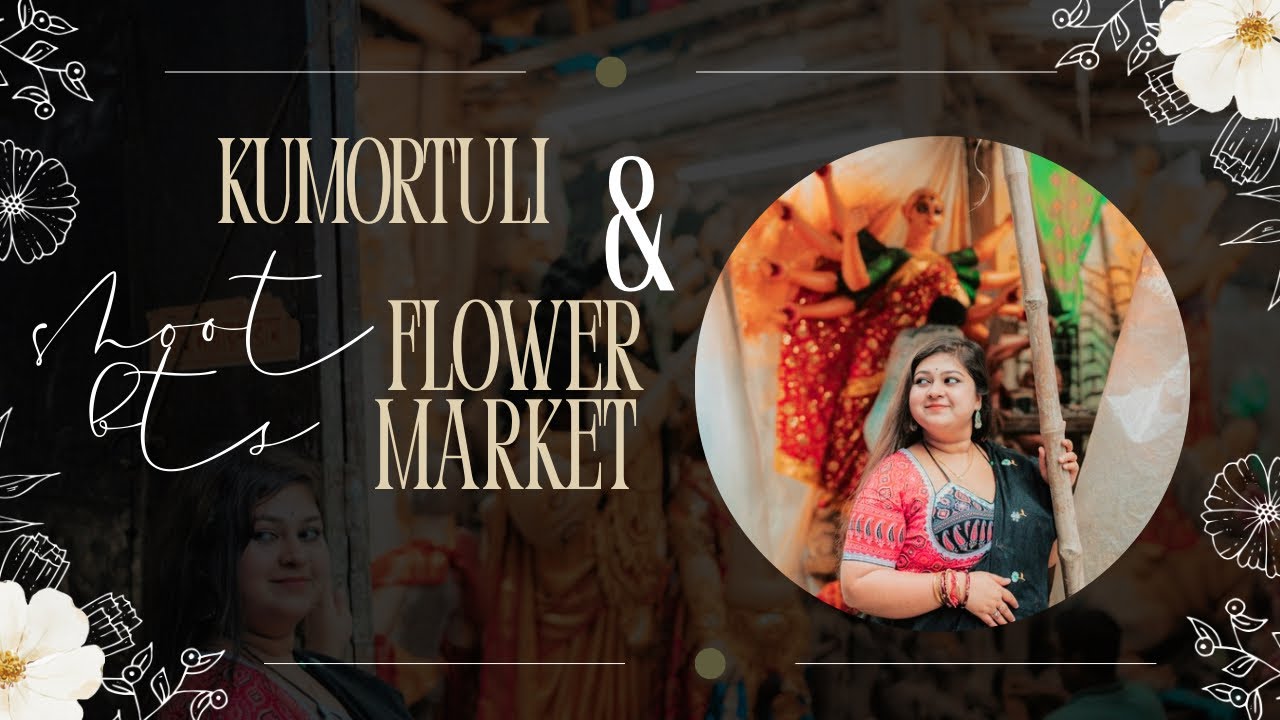 Kumortuli shoot bts | Howrah flower market | Kolkata vlogger | photoshoot | Behind the scenes 