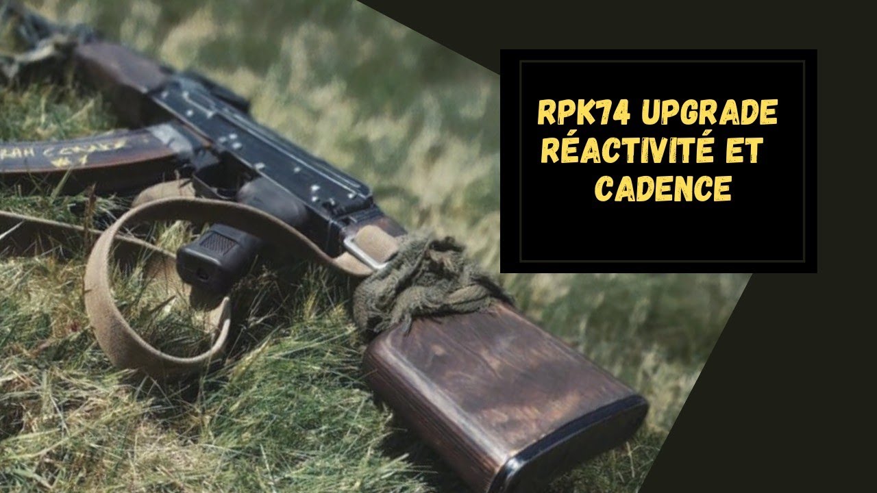 AIRSOFT : S1E3 choix des pièces entre cadence et réactivité