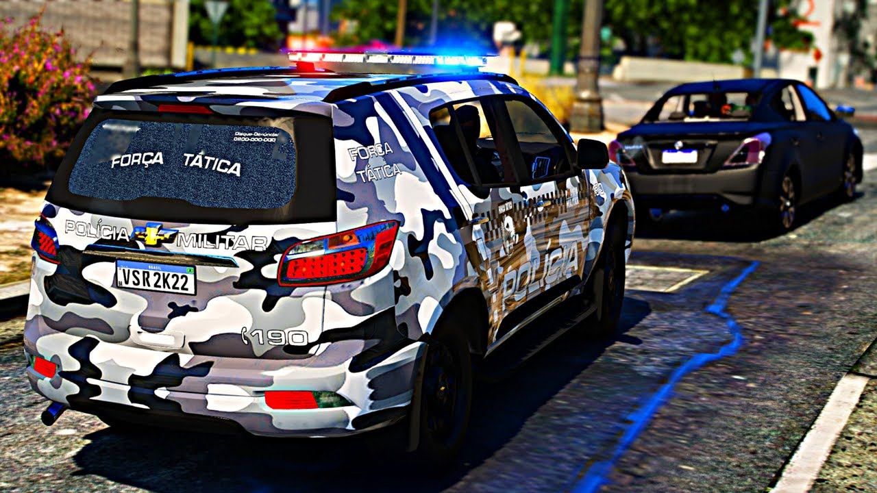 FOR&Ccedil;A T&Aacute;TICA PMMT | GTA 5 POLICIAL💀(LSPDFR)