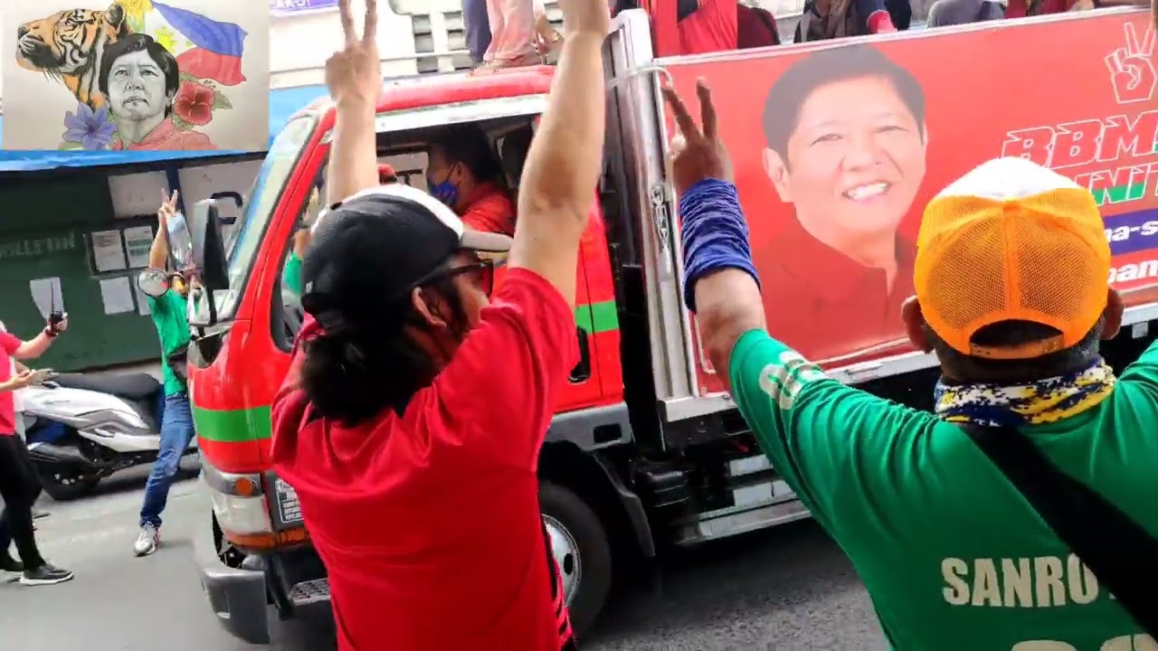 BBM motorcade BIÑAN, LAGUNA