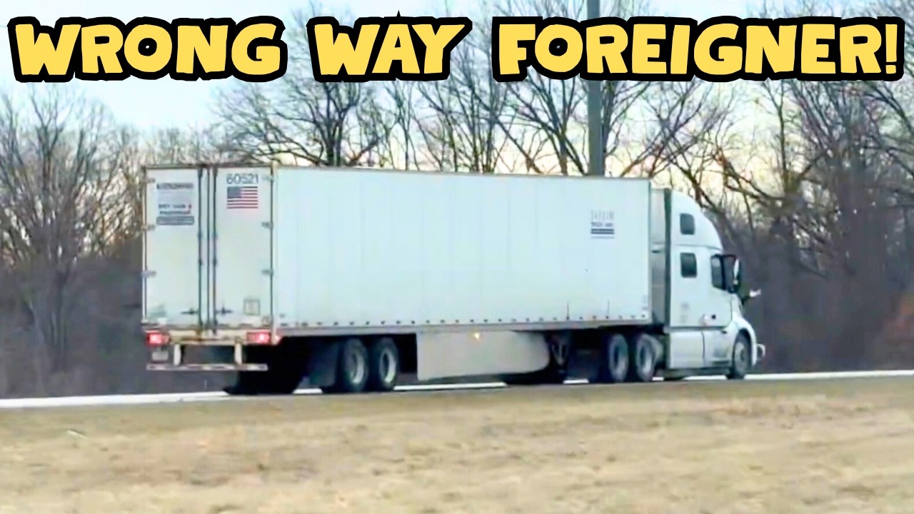 Samalian Pirate Truck Driver Going the Wrong Way in Missouri