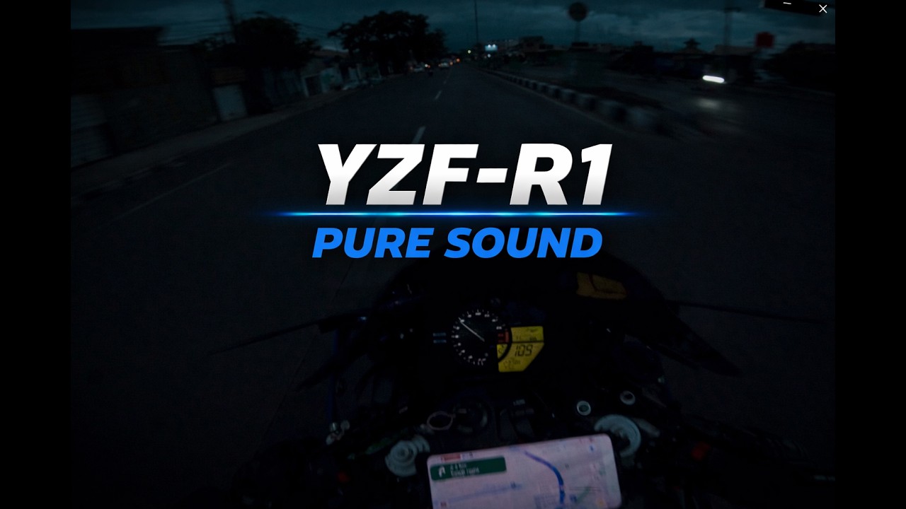 Chill After Sahur Ride with 2011 YZF-R1 | PURE SOUND | 4K