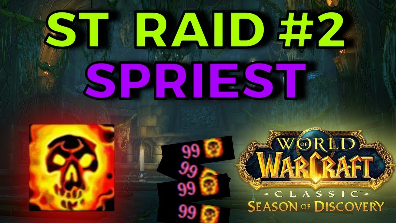 SHADOW PRIEST SUNKEN TEMPLE PUMP!! | RAID #2