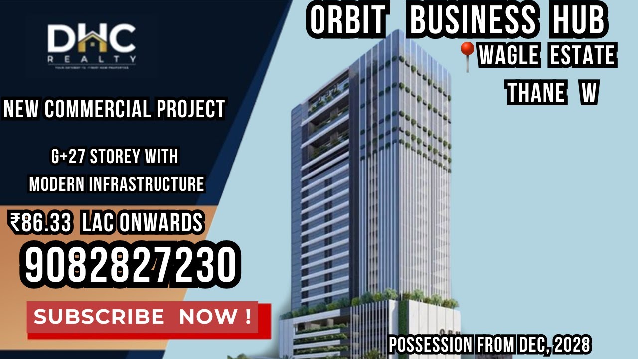 New Launch Ekatva Orbit Business Hub |  Wagle  Estate Thane West | Code name MultiBagger Offices