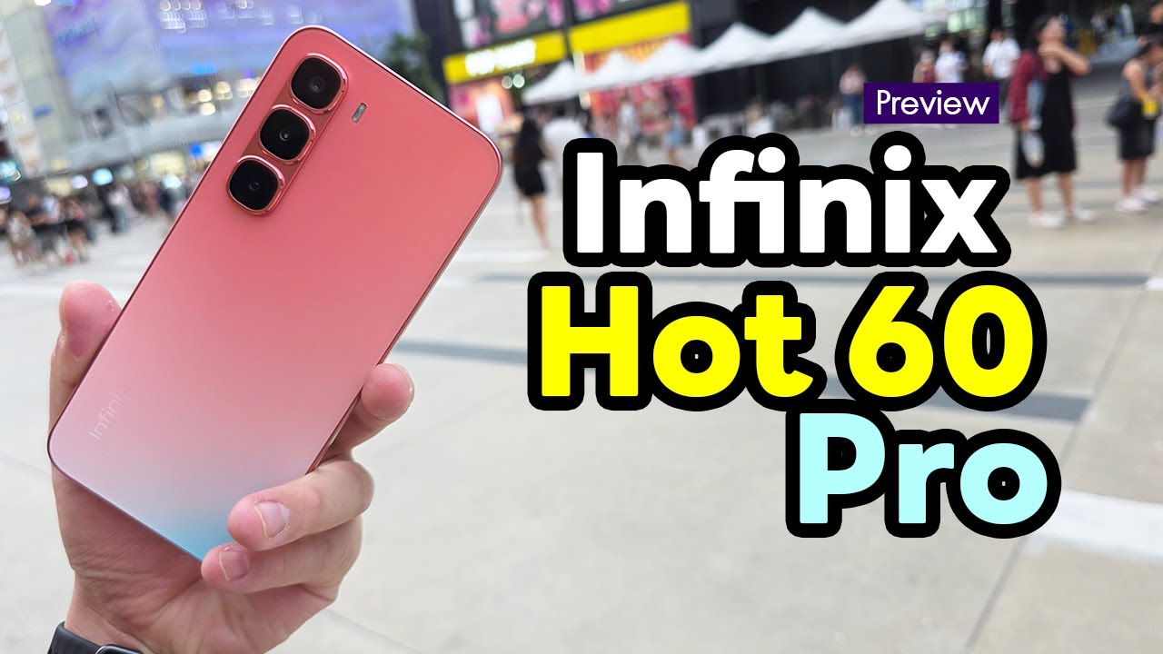 Infinix Hot 60 Pro จอสวย Helio G200 บาง 6.6 มิลลิเมตร แค่ 4,xxx บาท !