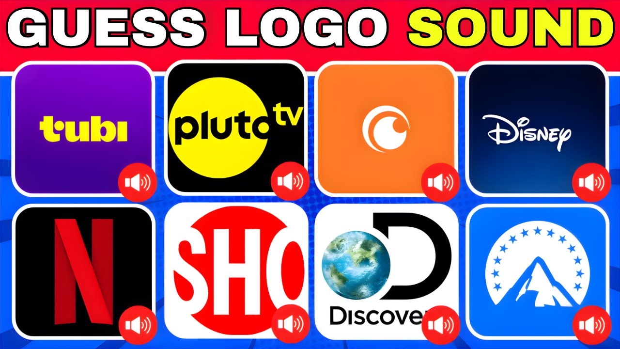 Guess The Streaming Logo by Sound: Hard Mode 🎬⚡ | Can You Get 12/16? | Quiz 2025