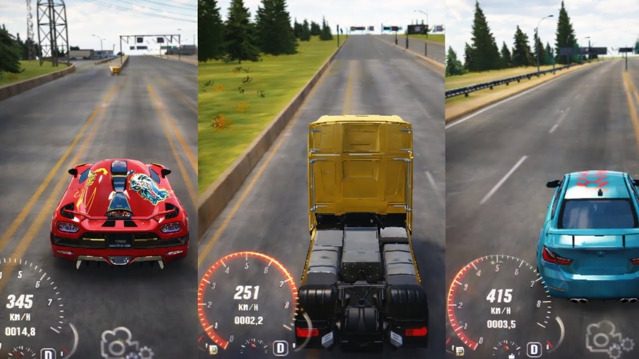 Car Parking Cars Speeds 