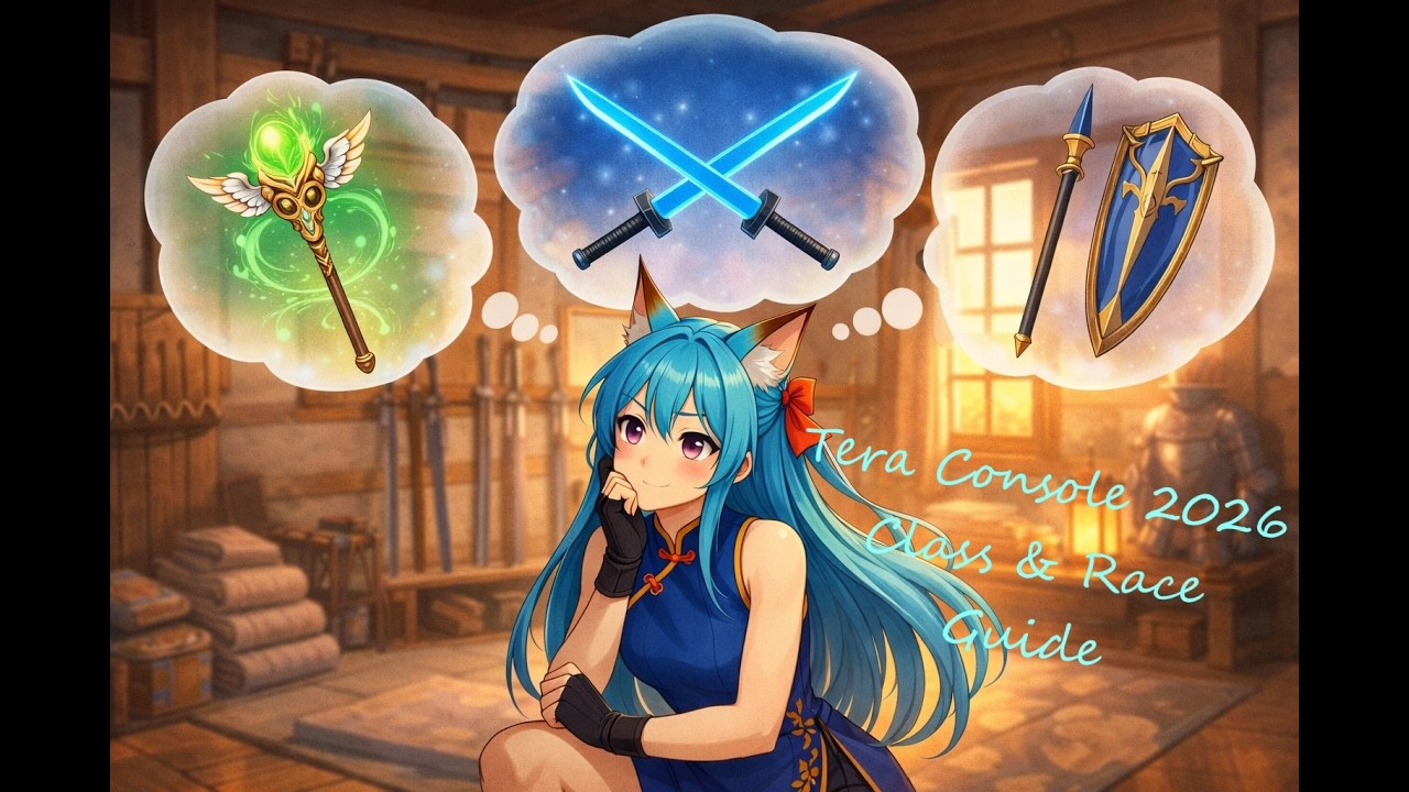 TERA Console: Beginner Guide 2026 | Understanding Race & Class To Start With