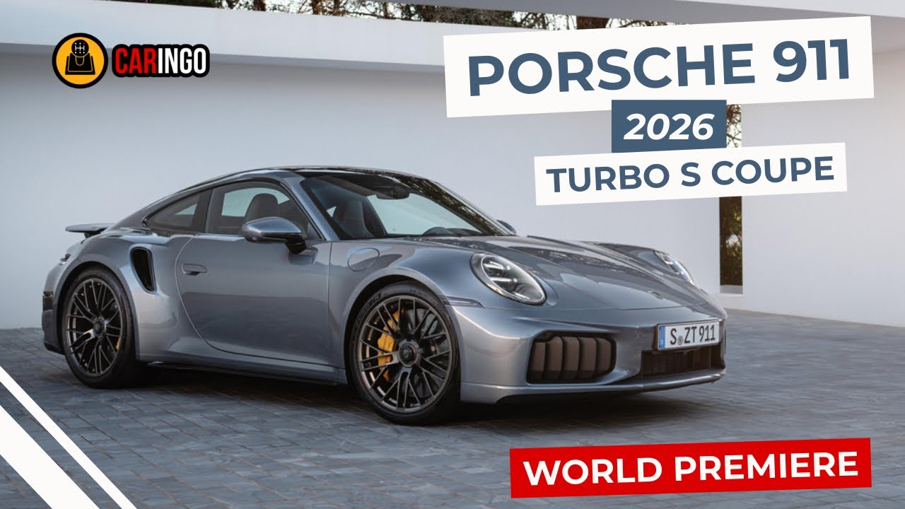 2026 PORSCHE 911 TURBO S COUPE - The Most Powerful 911 Ever | T-Hybrid Power & Review | FIRST LOOK
