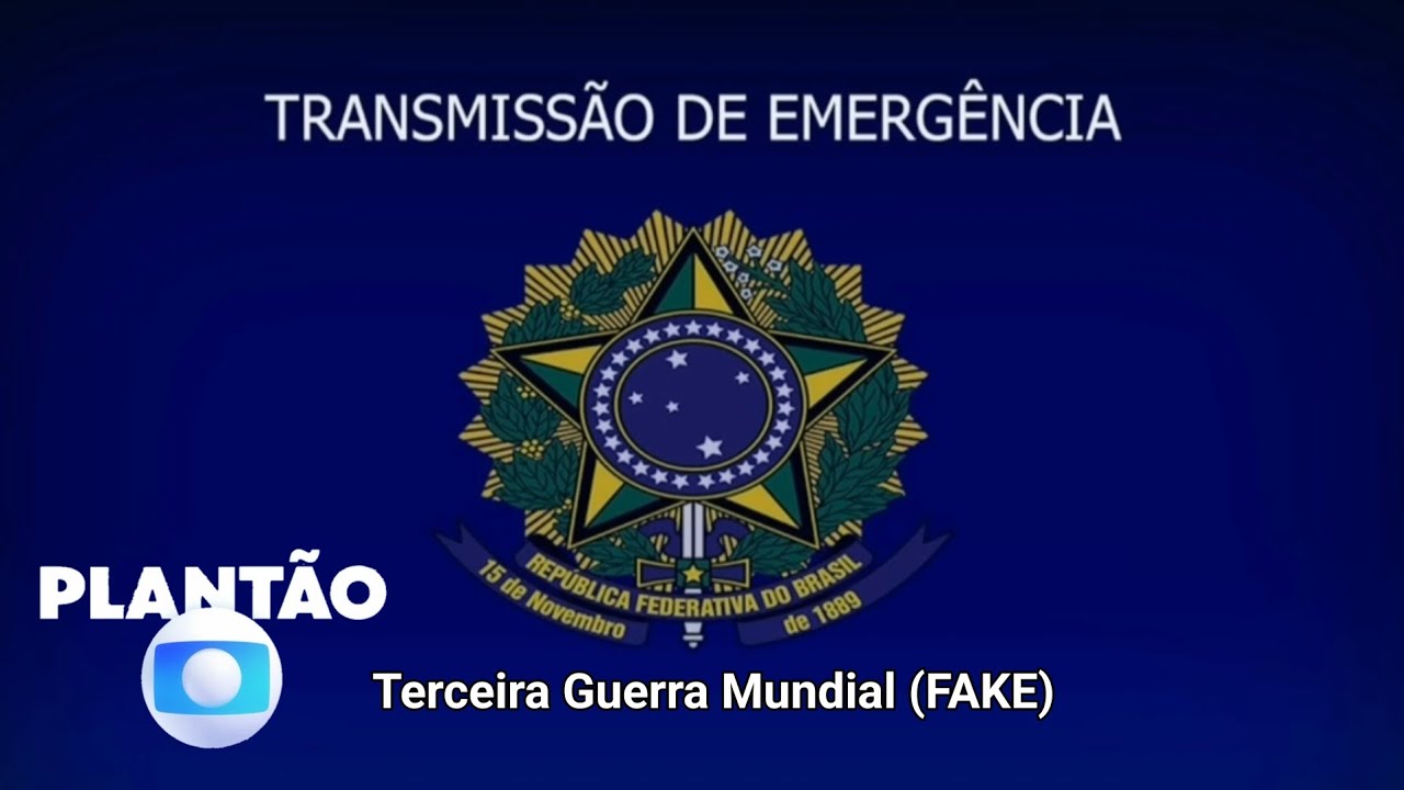 Plantão Fake Da Globo | Terceira Guerra Mundial (FAKE)