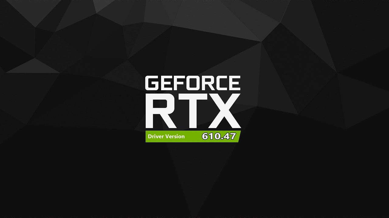 NVIDIA GeForce 596.49 vs 610.47 Driver Benchmark (RTX 4070 Ti)