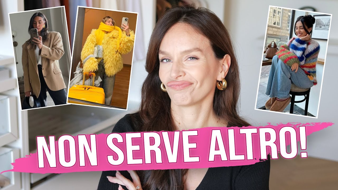 INVERNO: CON QUESTI 10 CAPI NON TI SERVE ALTRO!