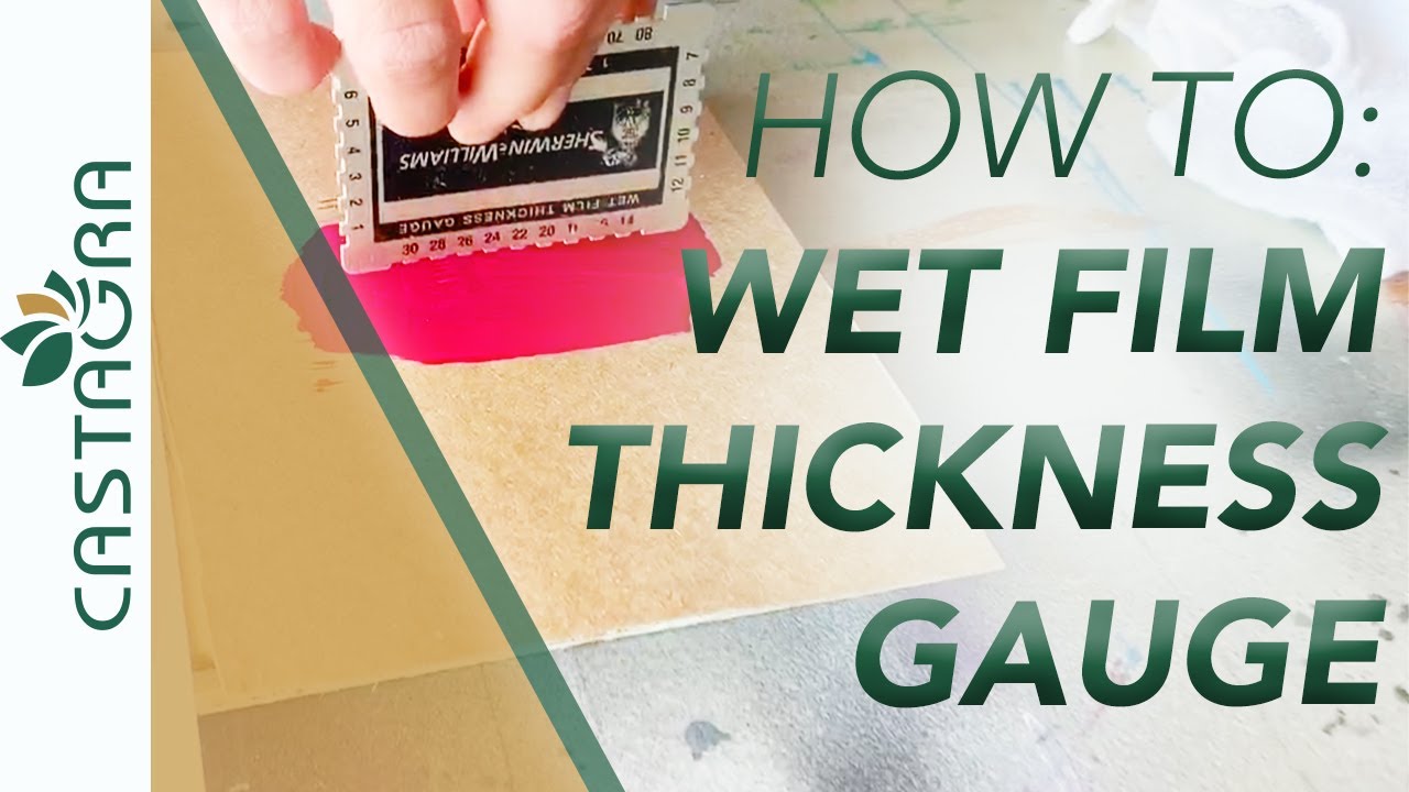 How To Use A Wet Film Thickness Gauge