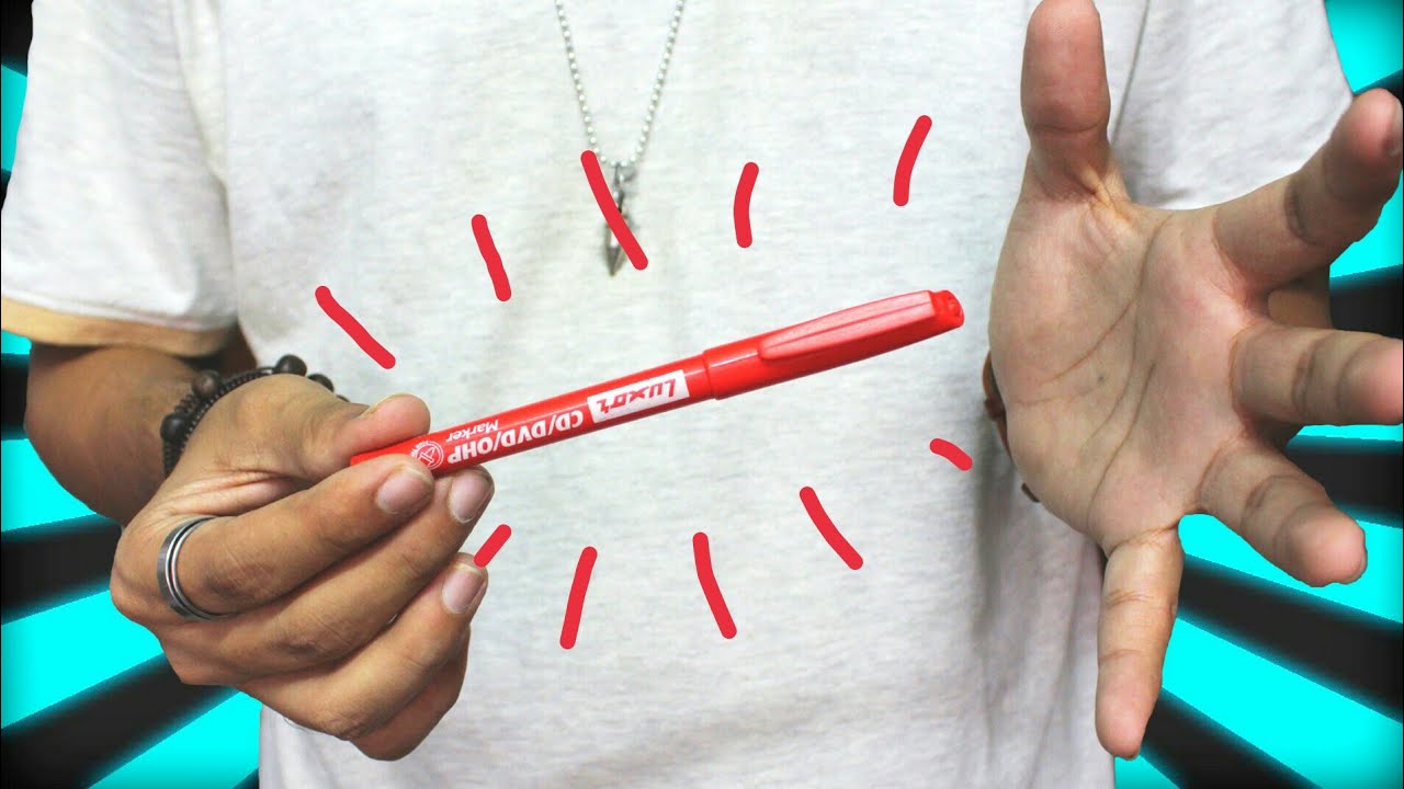 REVEALED - BEST & EASIEST Pen Vanish & Production || Flipstick Vanish Technique