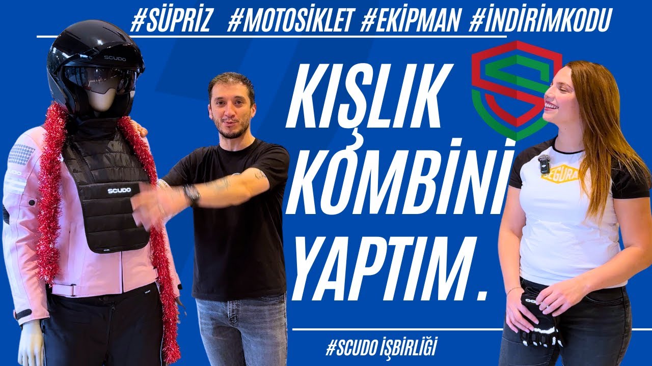 KIŞA HAZIRIM / MOTOSİKLET EKİPMANLARIMI YENİLEDİM. / SONDA SÜPRİZ VAR!
