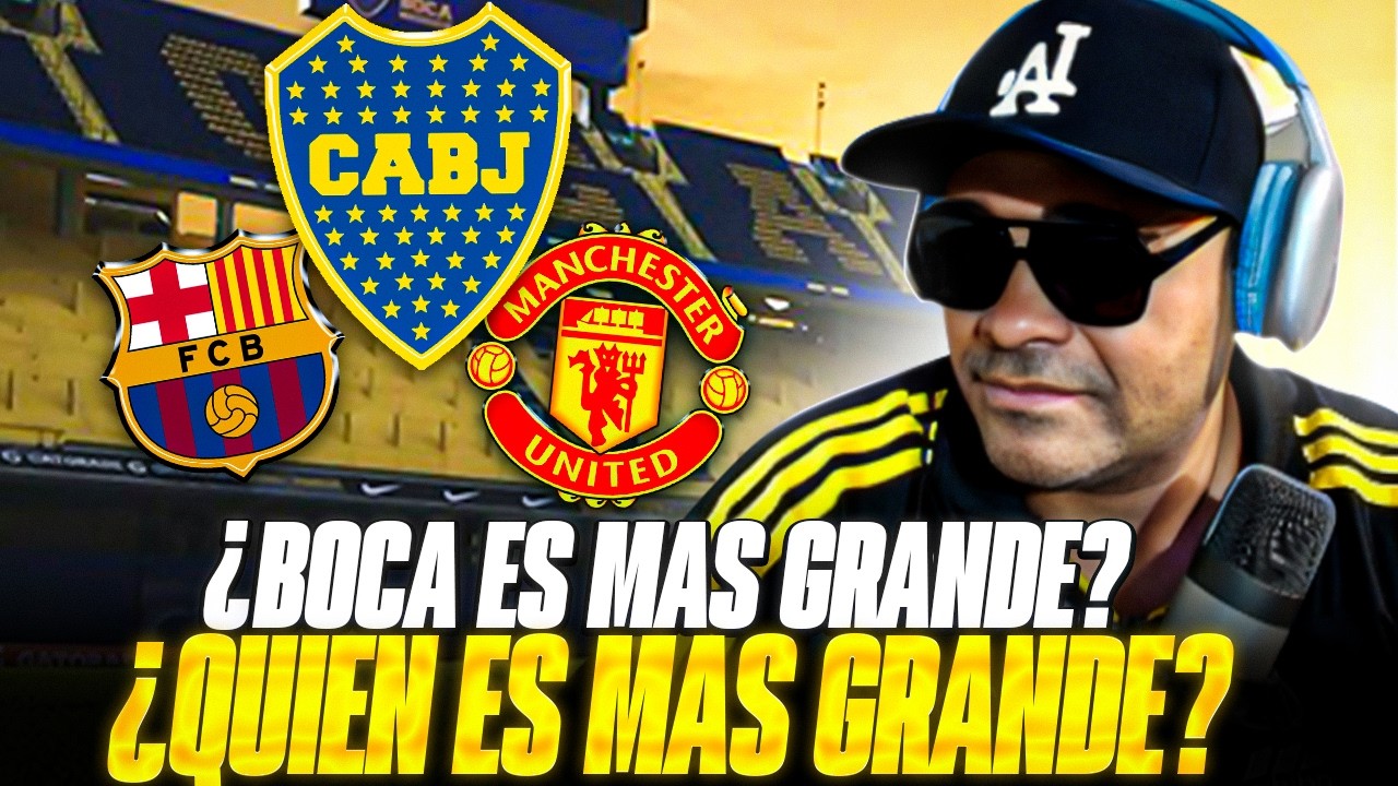 ¿Boca es más grande que Barcelona y el Manchester United?