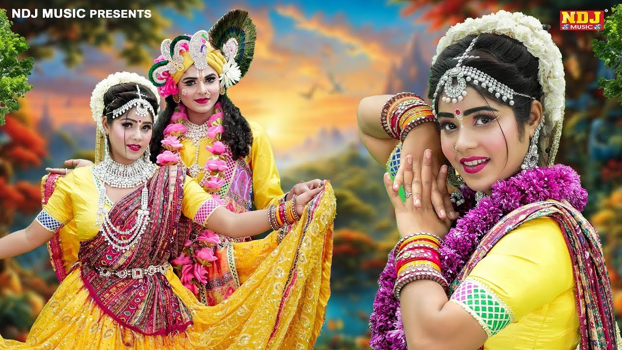 जन्माष्टमी स्पेशल झांकी 2025 ~ कृष्ण जन्मोत्सव झांकी ~ Radha Krihsna DJ Jhanki Dance ~ Krishna Songs