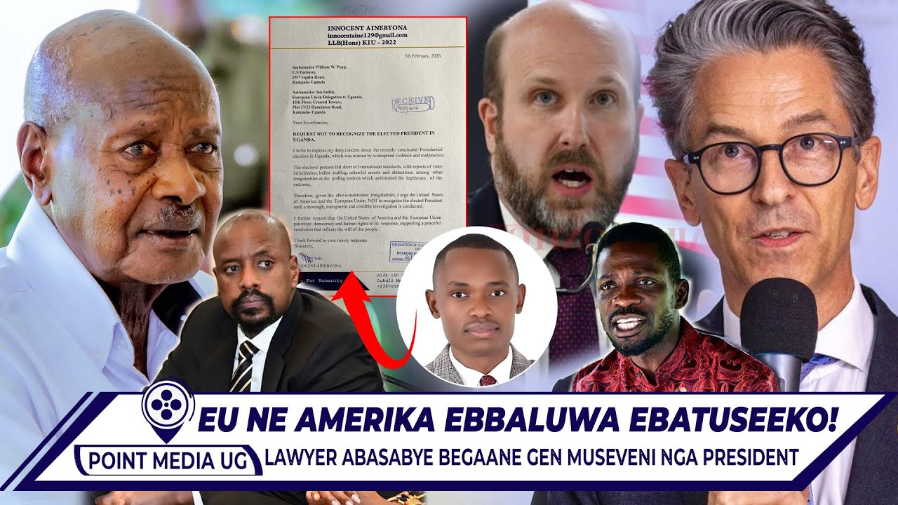 M7 JIWUNYE!! EBBALUWA ENKAMBWE ESABYE ABAMERIKA NE EU OKUMUWANDULA NE MUHOOZI. STATE HOUSE EWUUMA